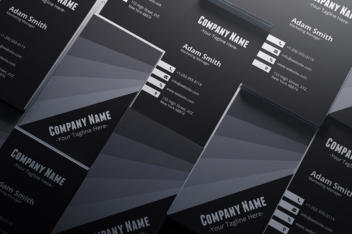 Corporate Business Card V2, a Business Card Template by Shahjhan (Photo 2 of 2)