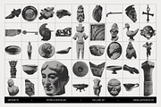 ARTEFACTS Academia Collage Kit, an Object Graphic by angelainthefields (Thumbnail 7 of 12)