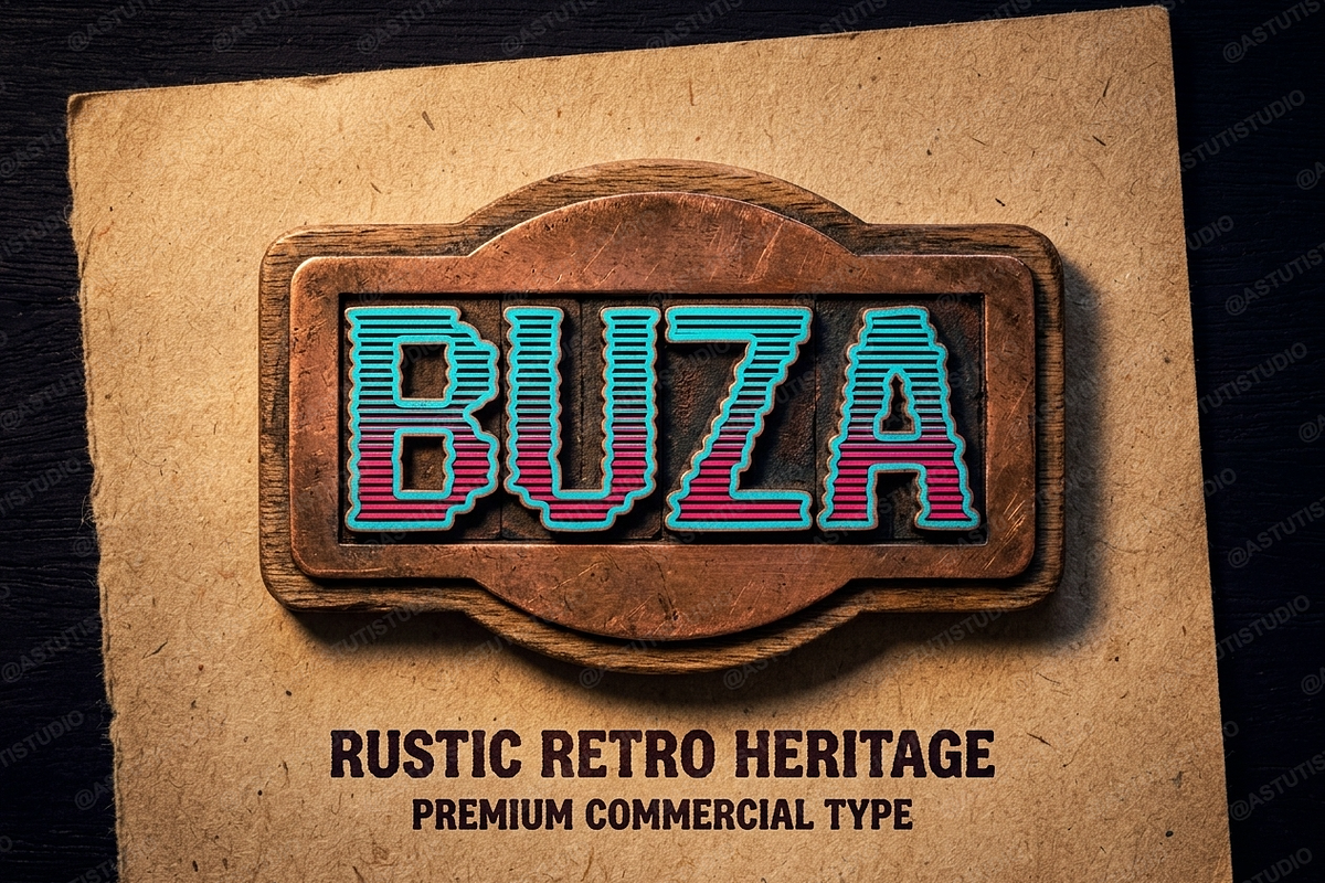 Buza | Elegant & Sophisticated Serif, a Serif Font by Astuti Studio (Photo 10 of 25)