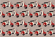 Pattern motobike, a Pattern Graphic by 2D/3D (Thumbnail 1 of 2)