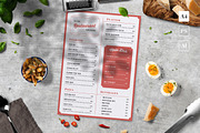 Classic Food Menu, a Print Template by The Savory Directors (Thumbnail 1 of 3)