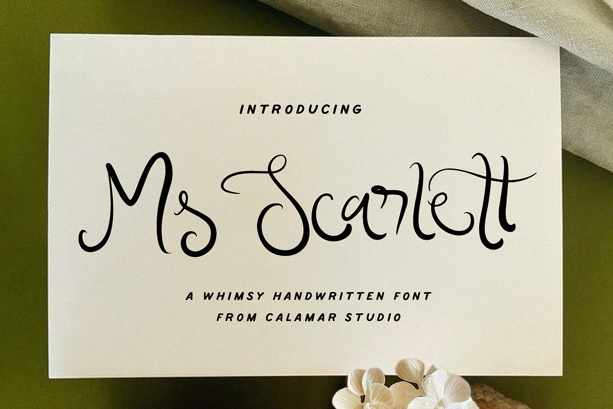 Handwritten Font Bundle | SALE, a Handwritten Font by Calamar Studio (Photo 6 of 42)