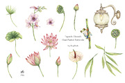 Watercolor Verdant Ritual Collection, a Decorative Illustration by MayaNavits (Thumbnail 8 of 13)