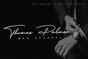 Holimount - Modern Signature, a Script Font by Ridha-38.lineart (Thumbnail 4 of 11)