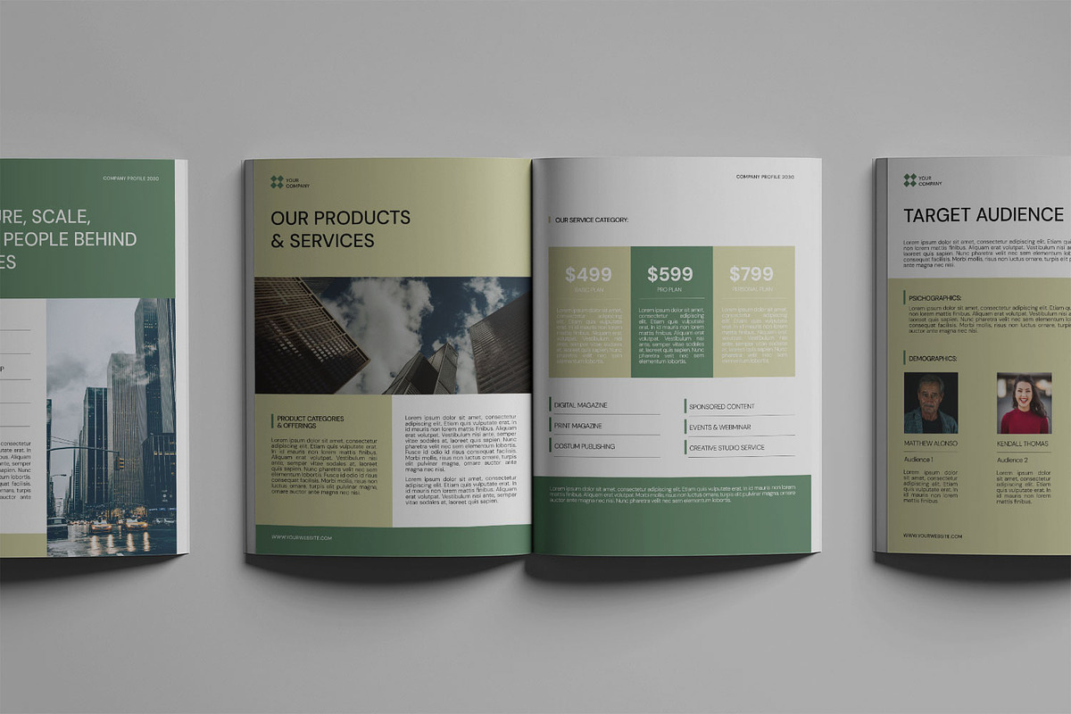 Company Profile Template, a Magazine Template by Haps Space (Photo 6 of 8)