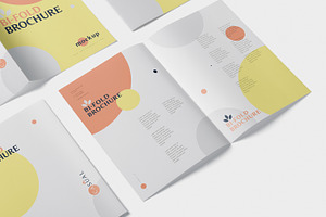 A5 Bi-Fold Brochure Mock-Up