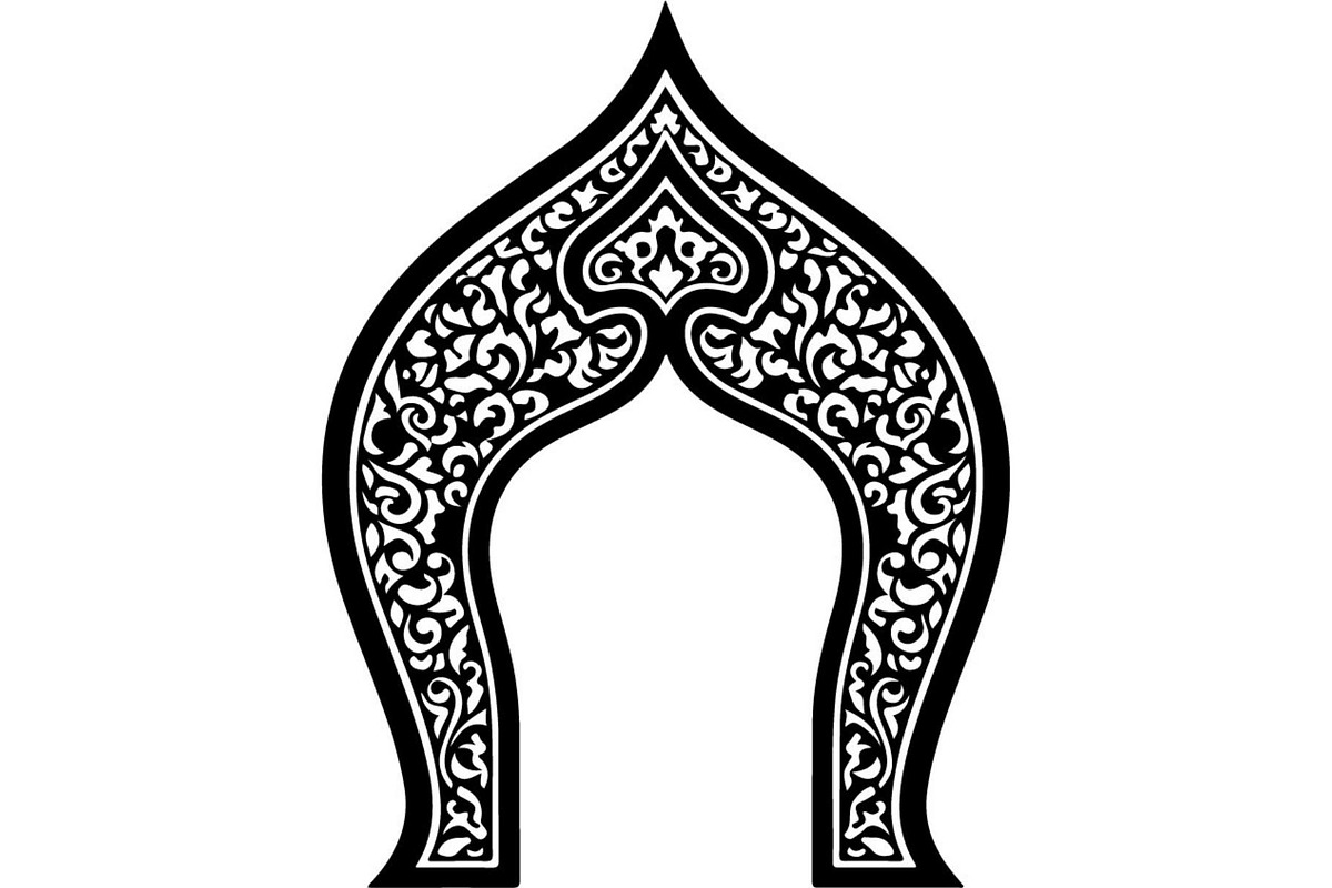 Minimal Islamic Arch Silhouette, an Object Graphic by Creativeshirt (Photo 14 of 17)