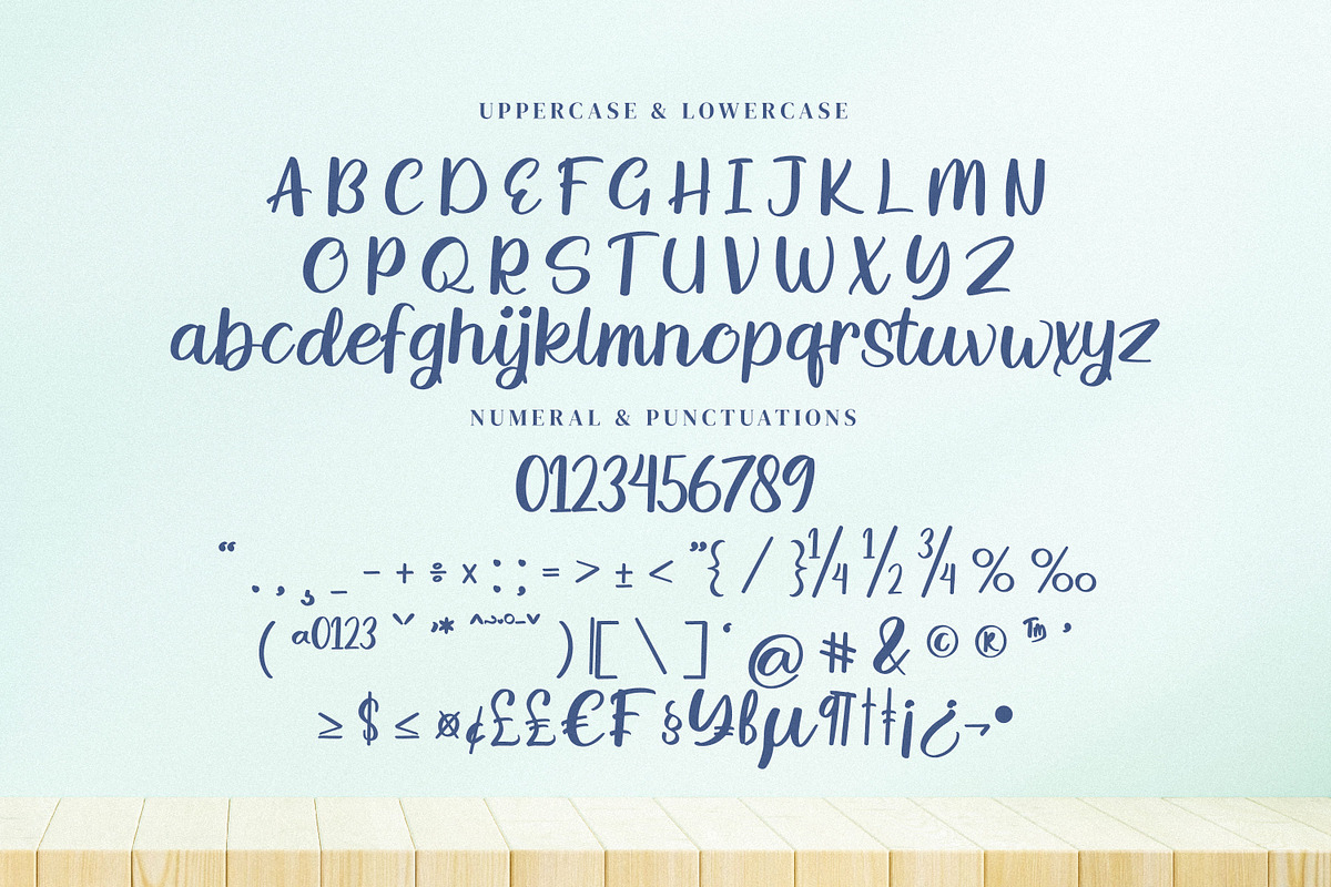 Ballena Calisten, a Handwritten Font by Goresan Studio (Photo 10 of 15)