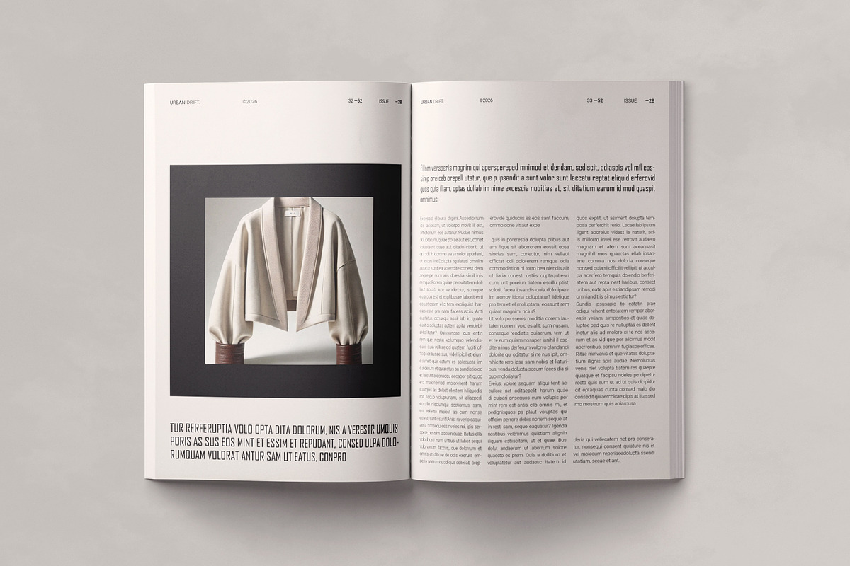 Modern Magazine Layout Template, a Magazine Template by ArtisanaAura (Photo 13 of 23)
