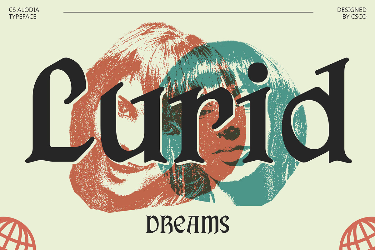 CS Alodia – Gothic Font, a Serif Font by Craft Supply Co. (Photo 4 of 8)