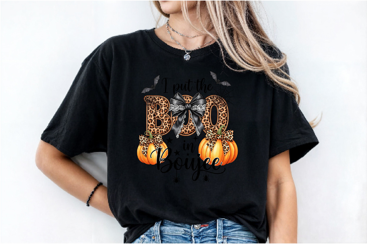 I Put The Boo in Boujee Halloween PN, an Illustration by DreamArtGraphic (Photo 4 of 4)