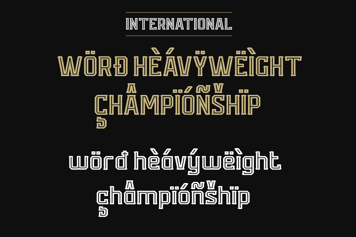 UNDISPUTED FONT DUO, a Serif Font by Alphabet Agency (Photo 7 of 9)