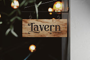 Demerique - Serif Typeface Font, a Serif Font by Rishsketch (Thumbnail 9 of 15)