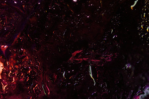Abstract close-up of wet glass with deep red and purple neon ref, a Background Photo by Ales Munt