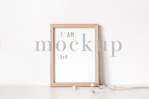 Frame Mockup, Boho Mockup Frame