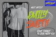SUFFICIENT - Fast Brush Font, a Font by Gassstype (Thumbnail 4 of 8)