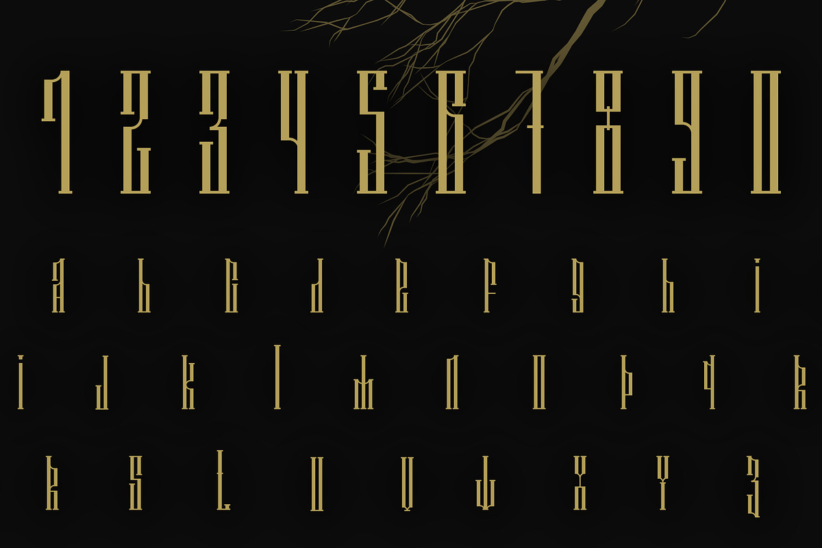 Branch font latin and cyrillic, a Serif Font by Kseniia Kuznetsova (Photo 3 of 5)