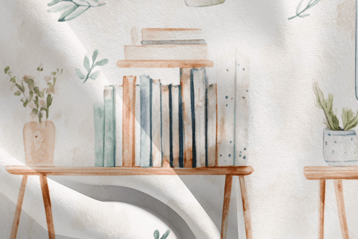 Computer Desk Seamless Pattern, a Decorative Illustration by Pati Charm Studio (Photo 6 of 7)