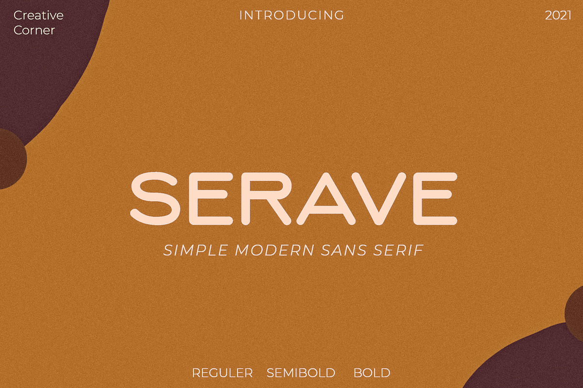 Serave - Soft Rounded Typeface, a Sans Serif Font by CCS Type (Photo 1 of 20)