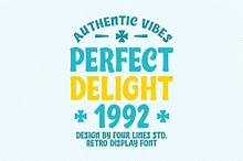 Perfect Delight 1992 - Retro Display