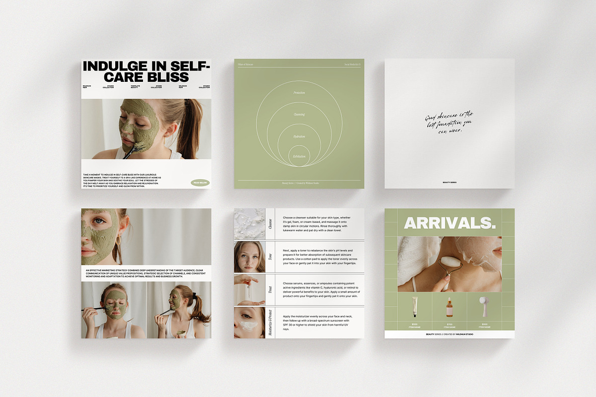 Beauty - Social Media Kit (II), a Social Media Template by Wildnun Studio (Photo 12 of 19)