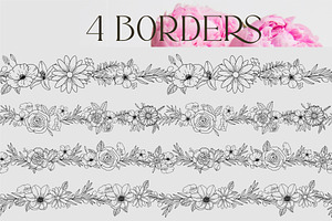 FLORAL LINE ART COLLECTION