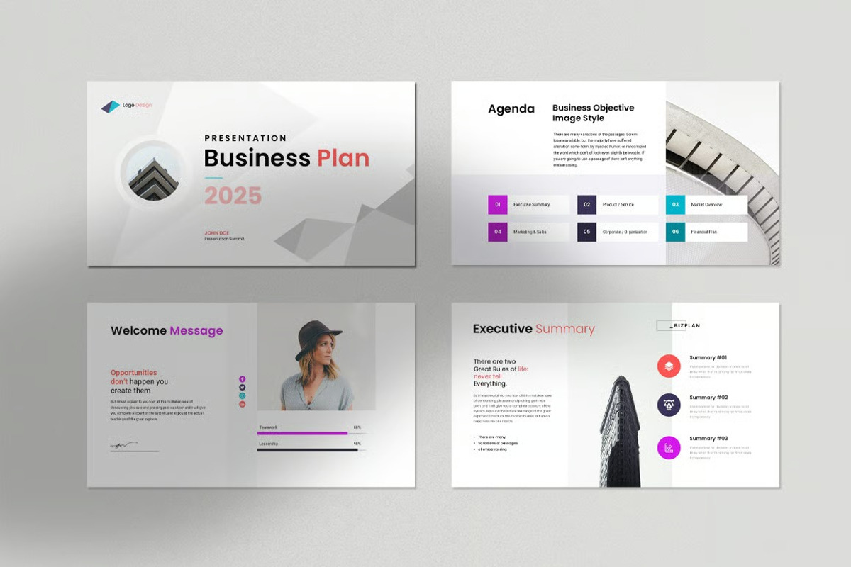 Business Plan Presentation Template preview 8