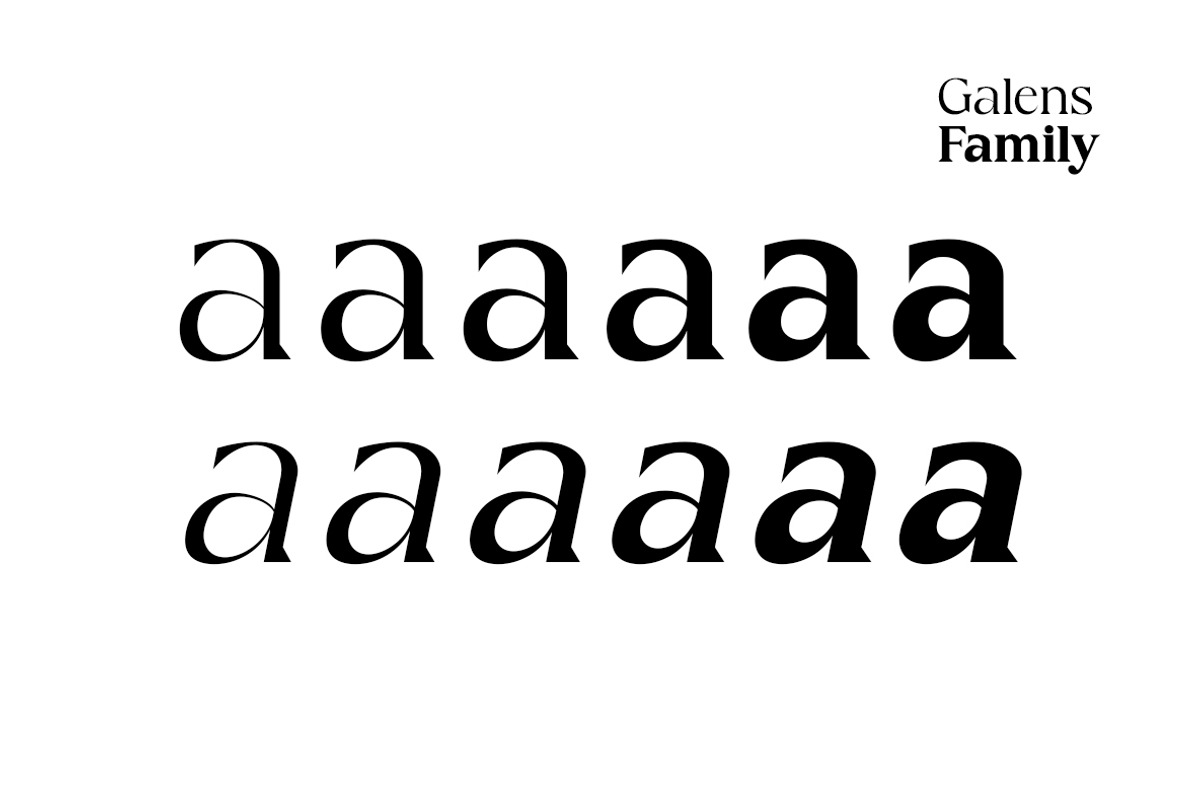 Galens | Serif font family, a Font by InkwellTypeCo (Photo 8 of 11)
