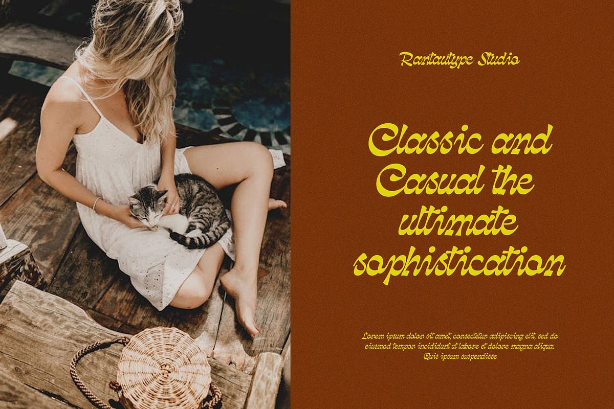 Balleya Vintage Script Font, a Script Font by RantautypeStudio (Photo 8 of 17)