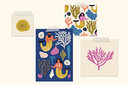 UNDERSEA Graphics Collection, a Pattern Graphic by Katerina Osa (Thumbnail 2 of 12)