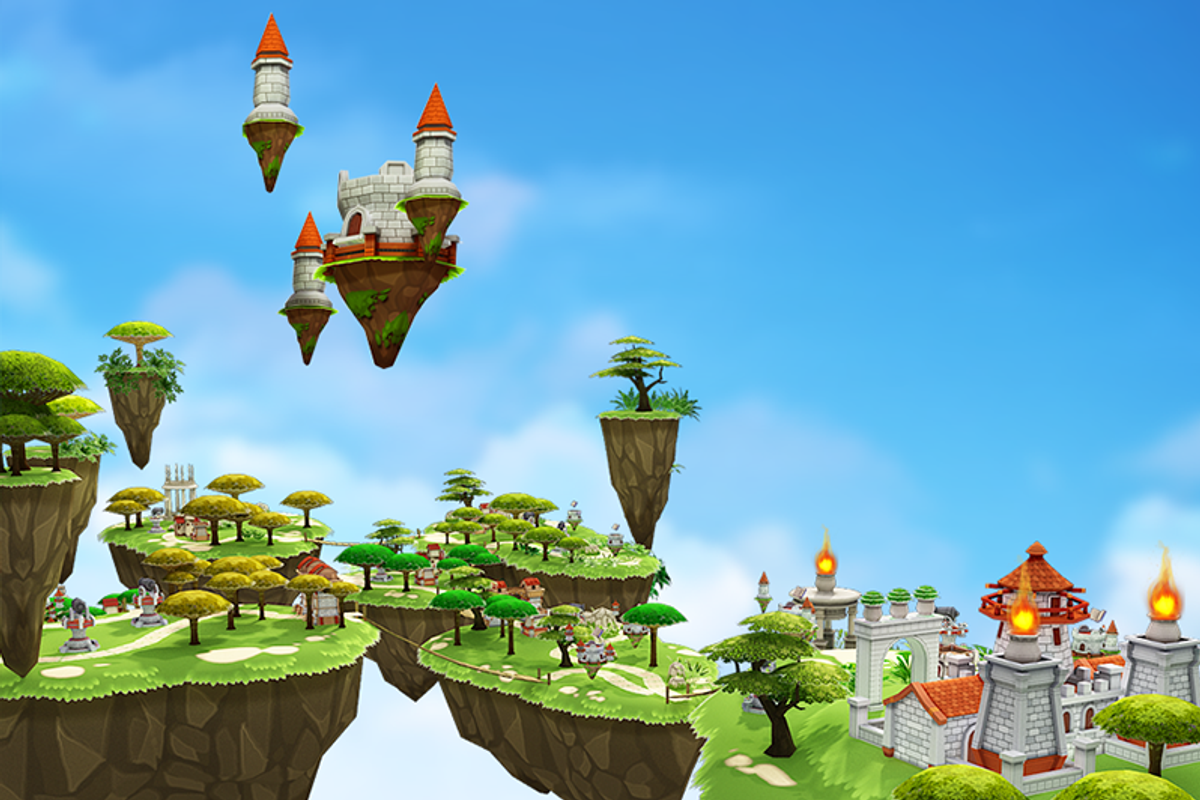 Floating Islands, an Environmental 3D Model by Souchenki (Photo 7 of 17)