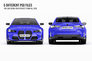 Performance Sport Coupe Mockup Set, an Advertising Mockup by Halal Graphic Studio (Thumbnail 8 of 12)
