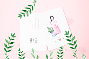 Flower girl collection, a Person Illustration by Knysh Ksenya (Thumbnail 5 of 14)