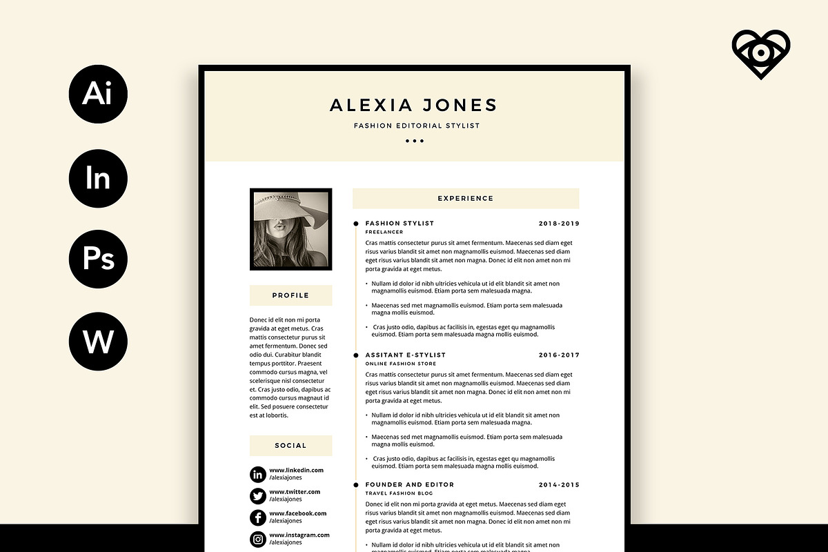 Classic Resume, a Resume Template by ikono.me (Photo 5 of 7)