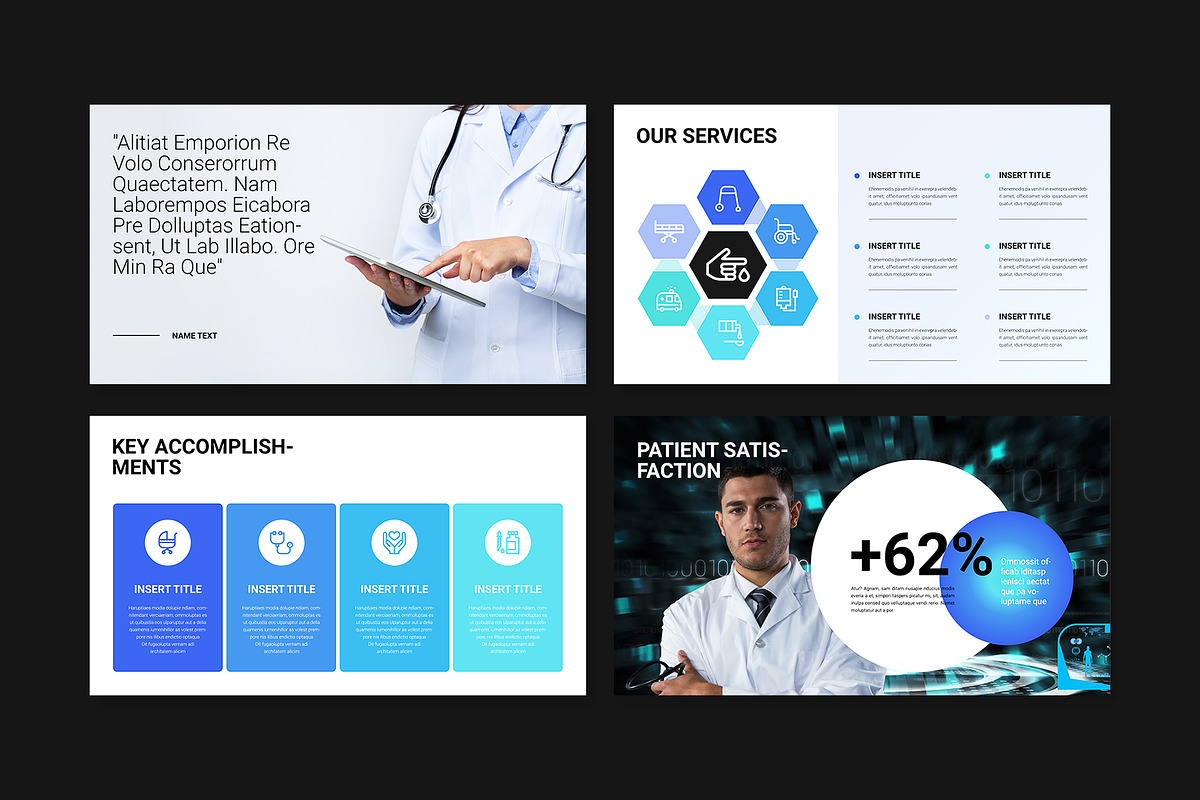 Medical Presentation Template Design, a Presentation Template by E-Type (Photo 3 of 7)