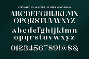Rhedova - Modern Bold Luxury Serif, a Serif Font by Shakira Studio (Thumbnail 10 of 10)