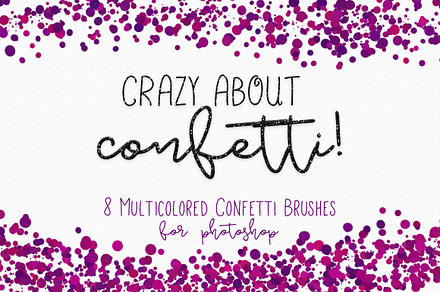 Confetti Brushes for Photoshop