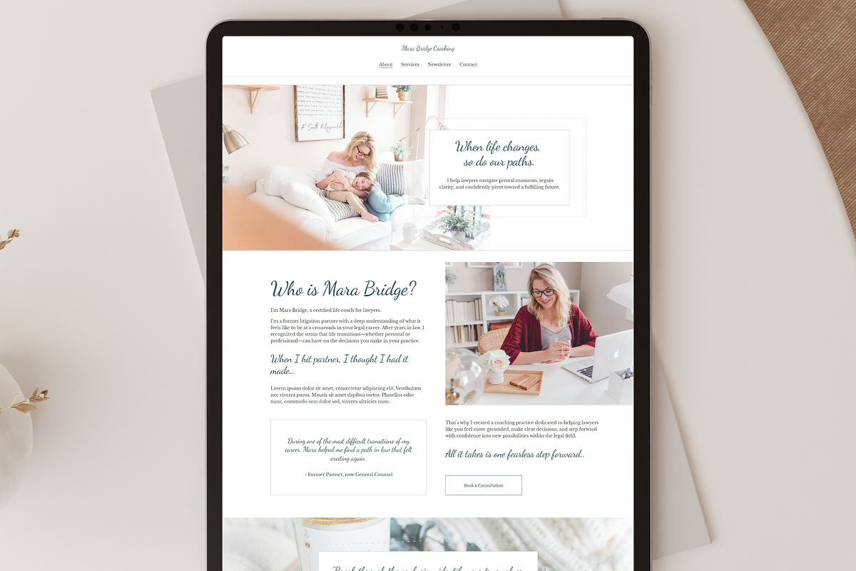 A Template for Legal + Health Coaches preview 4