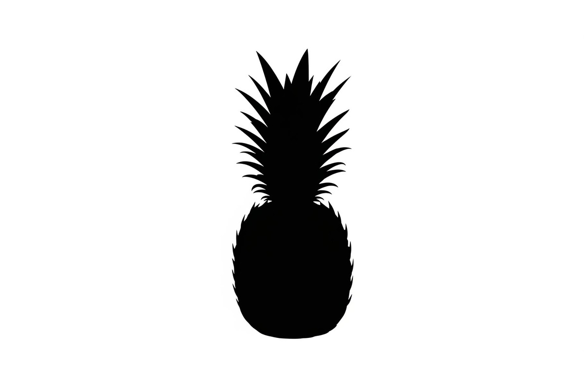 Pineapple Silhouette Vector Bundle, an Illustration by jahid234 (Photo 3 of 51)