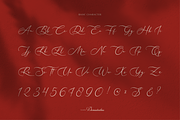 Nellysia Sorettein Calligraphy, a Script Font by Denustudios (Thumbnail 10 of 13)