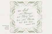 Watercolor Script Procreate Brushes, a Brush Add-On by Molly Suber Thorpe (Thumbnail 7 of 13)