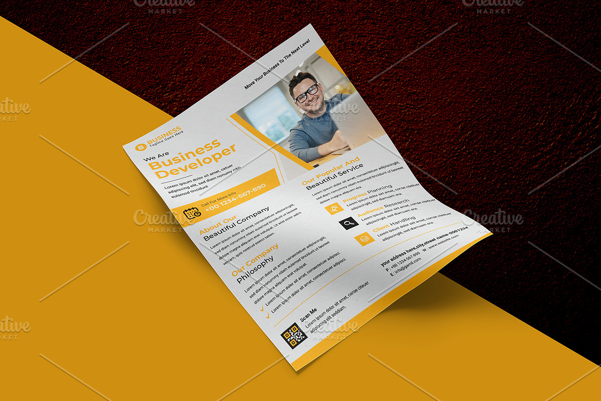 Business Flyer, a Flyer Template by creative-som (Photo 3 of 3)