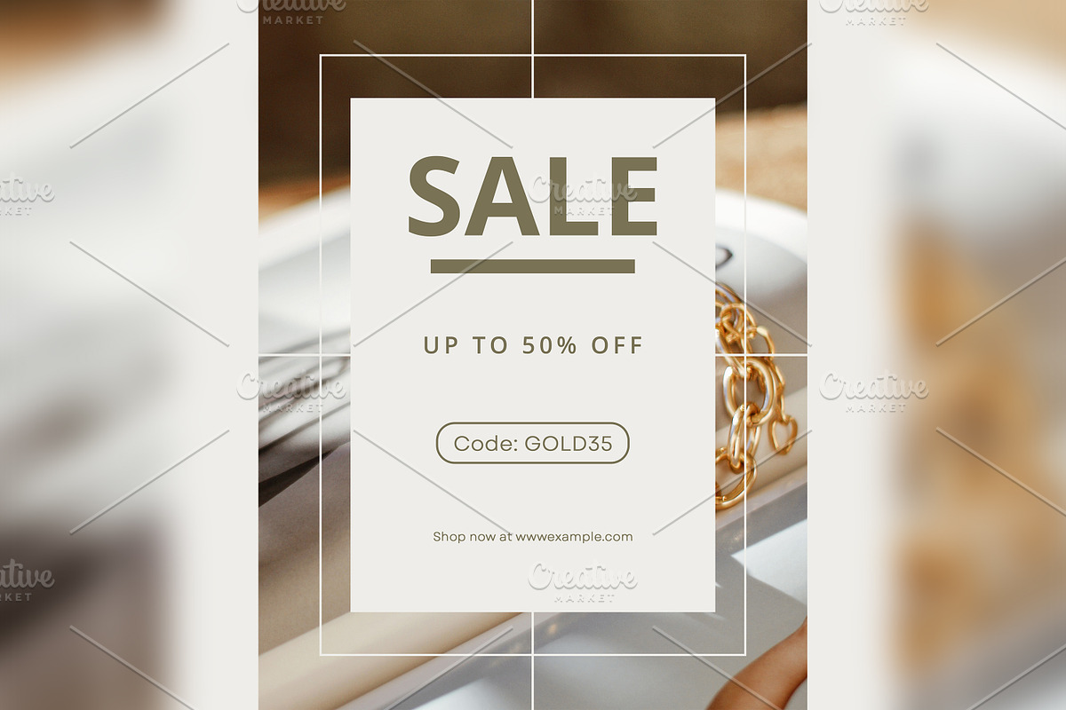 Sale Marketing Poster Design 55, a Social Media Template by shahsoft (Photo 2 of 2)