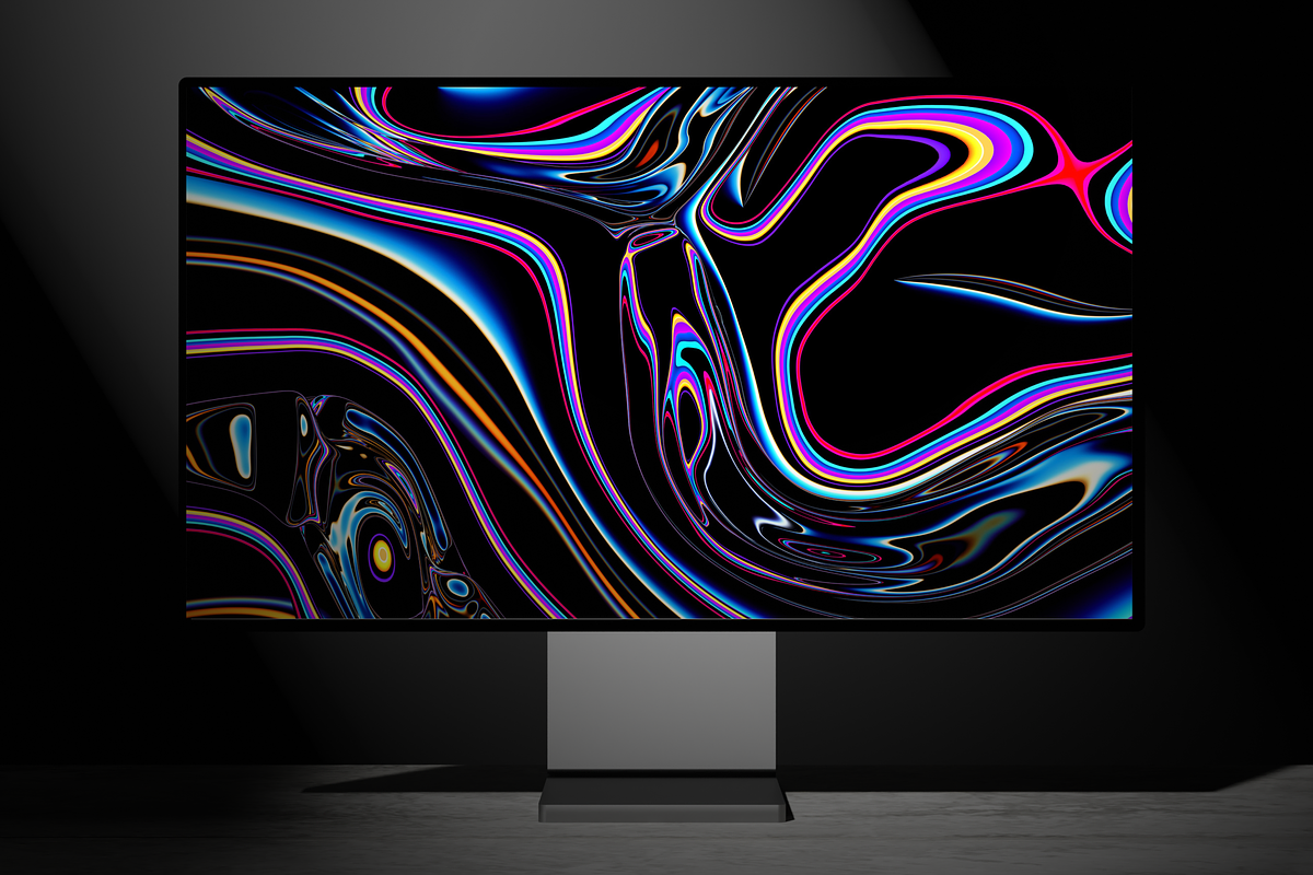 Apple Pro Display XDR Mockup, a Mac Mockup by Illustraly Design (Photo 4 of 8)