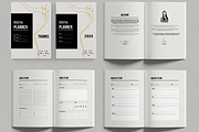 Minimalist Digital Planner Design, a Stationery Template by MightyDesign (Thumbnail 2 of 6)