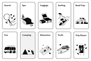 44 UX Illustration | Vacation, a Seasonal Illustration by Directico Design Kit (Thumbnail 6 of 8)