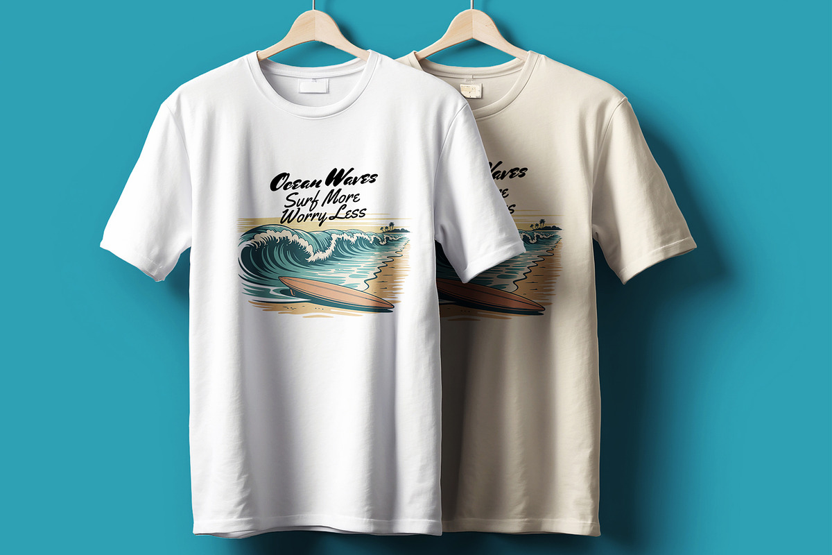 Ocean Beach Summer Vibes Tshirt