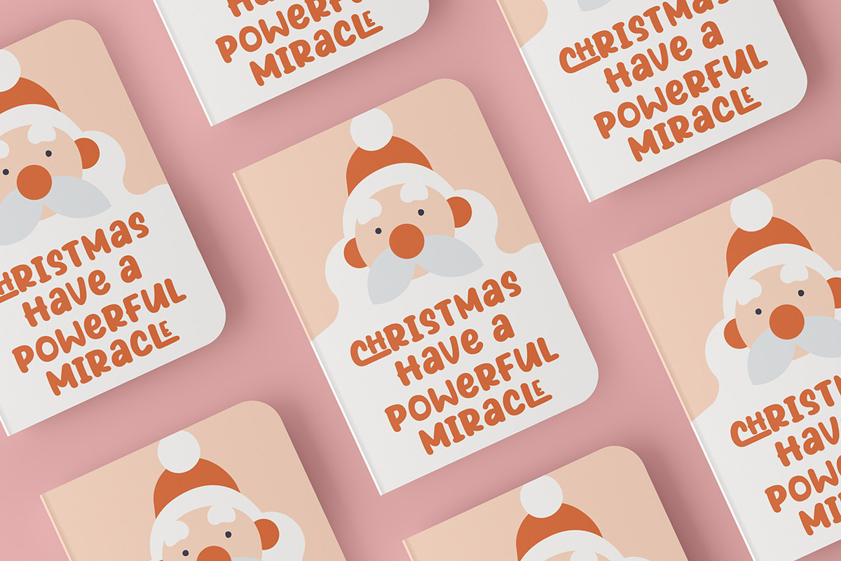 Joy Of Christmas Fonts, a Font by Crump Hand (Photo 4 of 6)