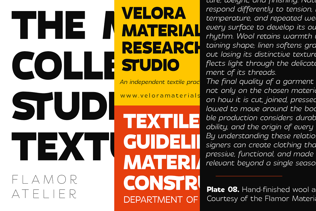 Flamor - Editorial Sans Serif Family, a Sans Serif Font by VP Fonts (Photo 20 of 23)
