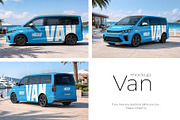 Van Mockup Set, an Advertising Mockup by Country4k (Thumbnail 5 of 5)